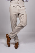 HM5 - Stone Tailored Trousers
