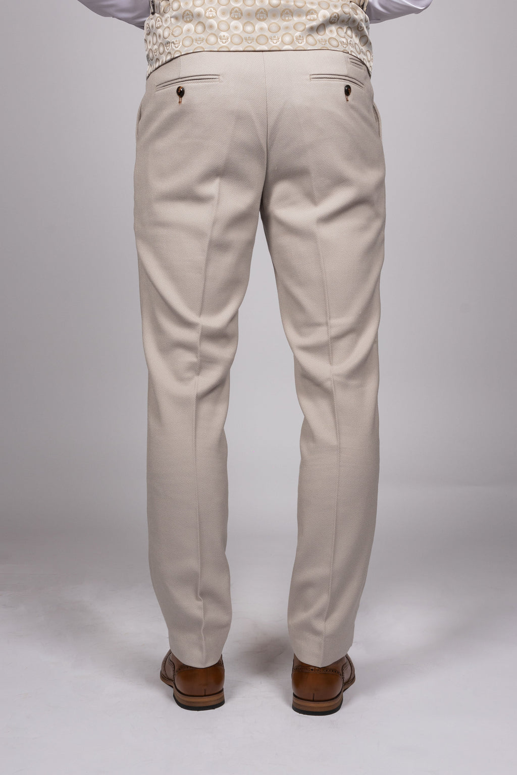 HM5 - Stone Tailored Trousers