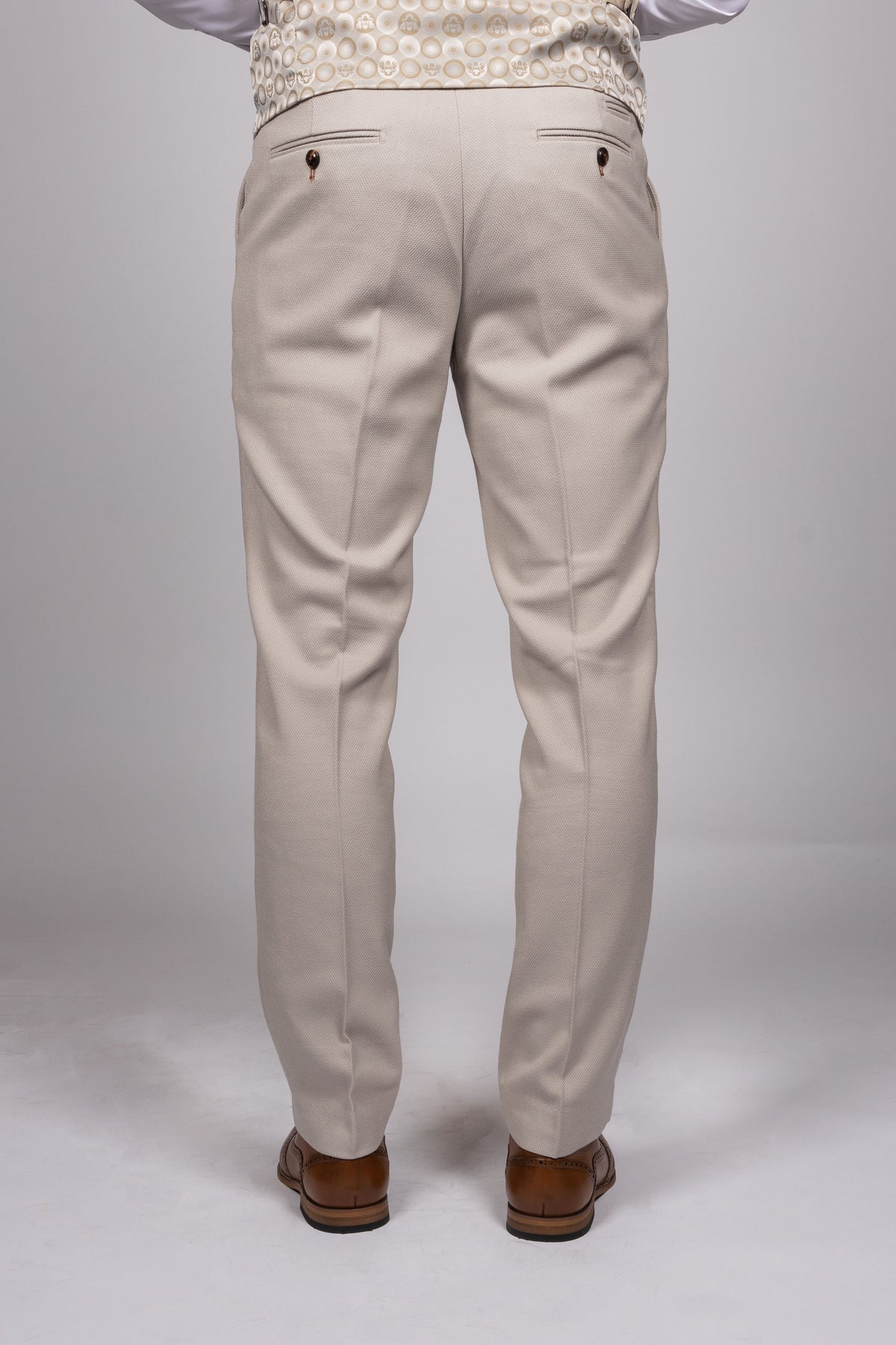 HM5 - Stone Tailored Trousers