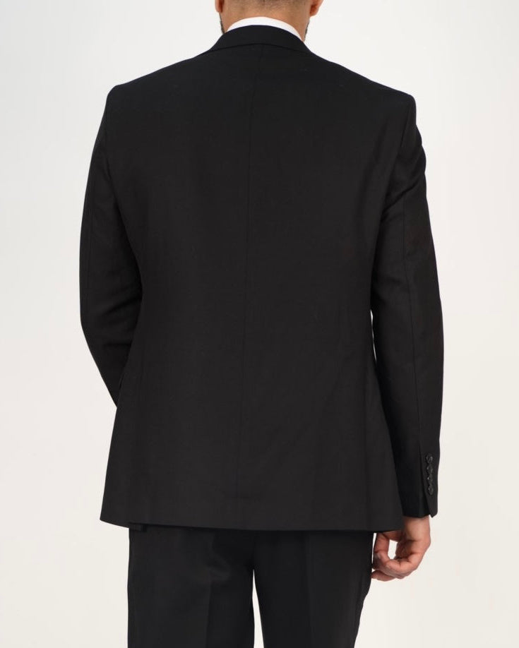 Milano Premium Black Blazer & Waistcoat